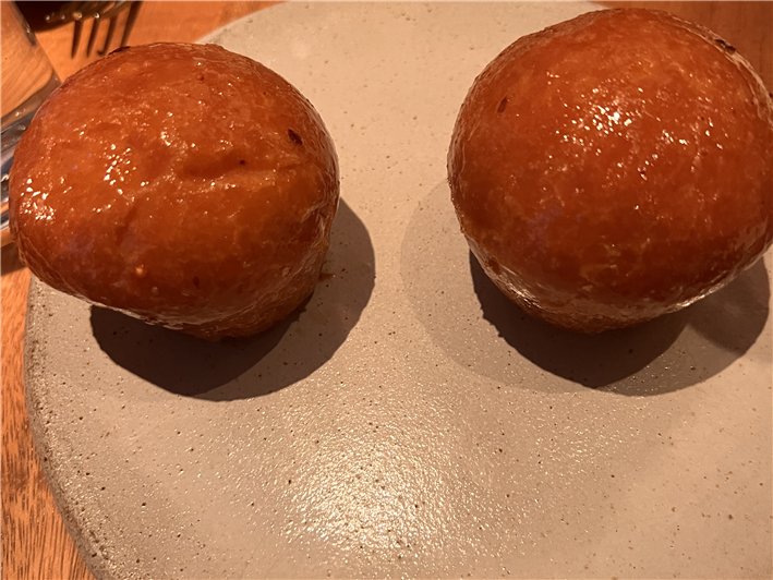fried bread with the jungle curry